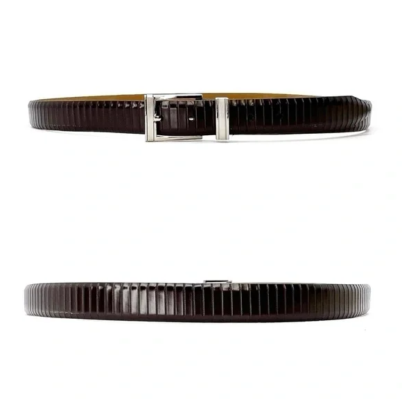 Tulliani The Powers Belt Men’s Size 50Brown Leather Italian Calfskin Strap EUC